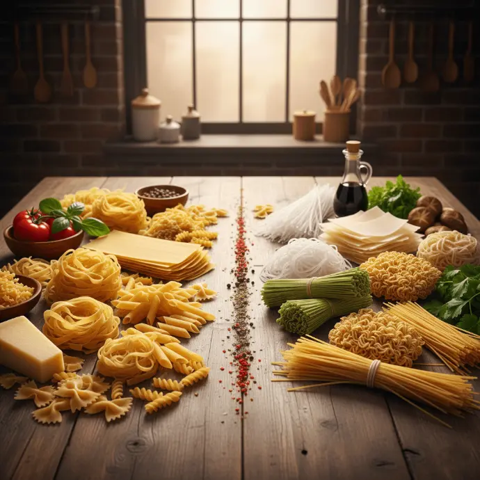 Zutaten Nudeln