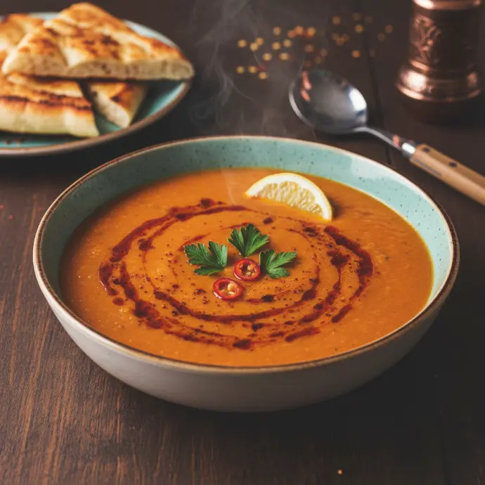 Türkische Linsensuppe - Mercimek Corbasi