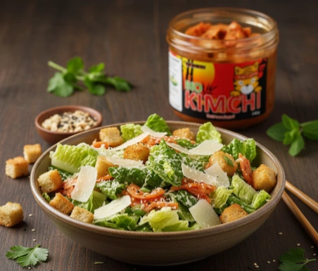 Kimchi-Ceasar-Salat