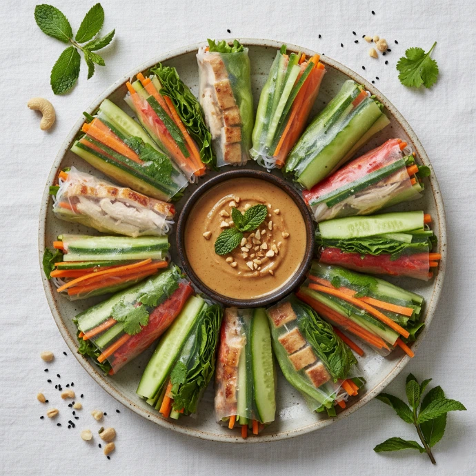 Vietnamesische Sommerrollen