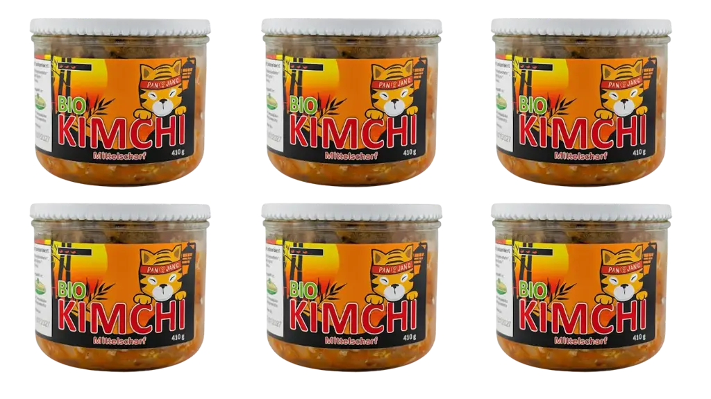 PANJANS Kimchi 6er Paket - Mittelscharf 