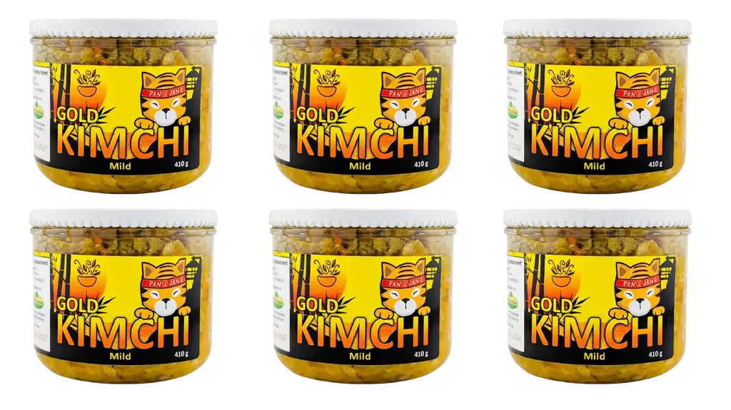 PANJANS Kimchi 6er Paket - Mildes Gold
